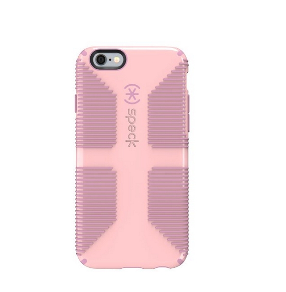 Speck Products CandyShell Grip Case for iPhone 6 6S - Retail Packaging- Pink Pale Rose Pink